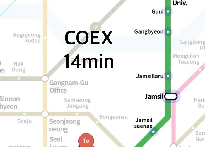 アパート Opening Special, Lona Ku, Subway Station 5 Minutes, Stylish Design