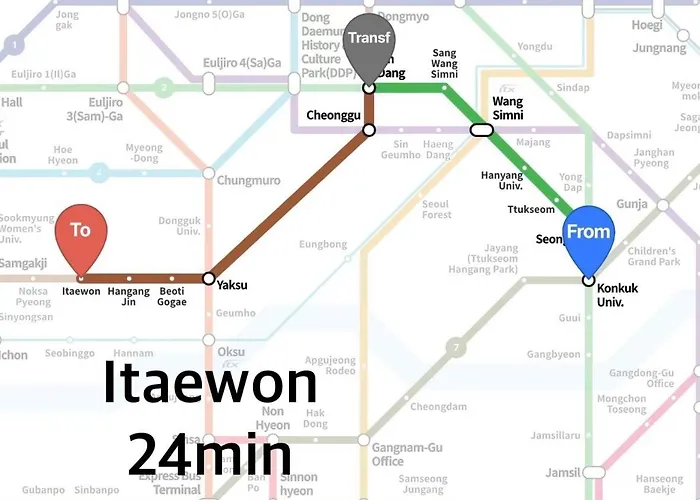 アパート Opening Special, Lona Ku, Subway Station 5 Minutes, Stylish Design *
